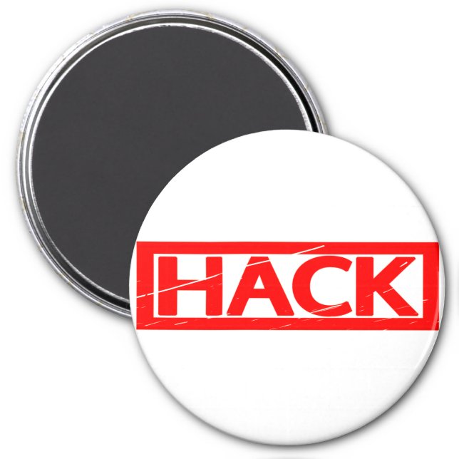 Hack Stamp Magnet (Front)