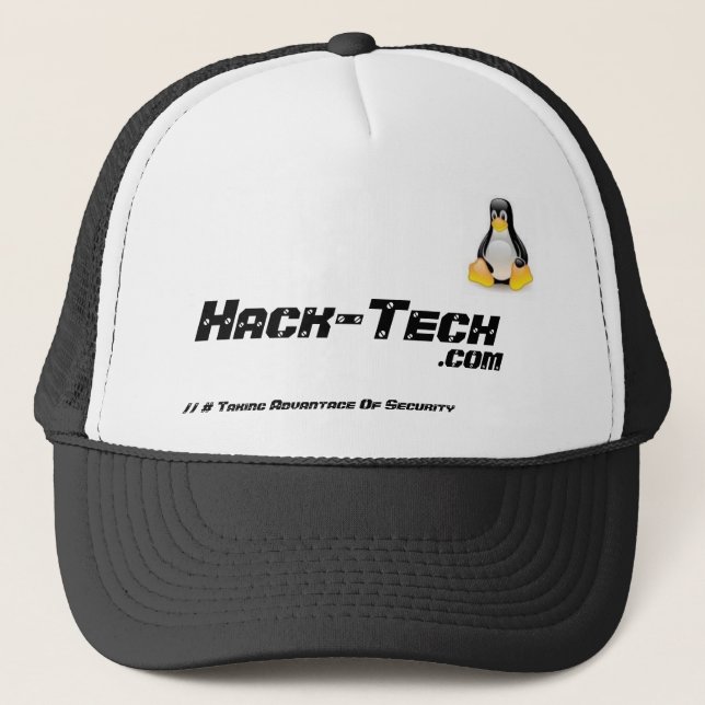 Hack-Tech.com #1 Trucker Hat (Front)