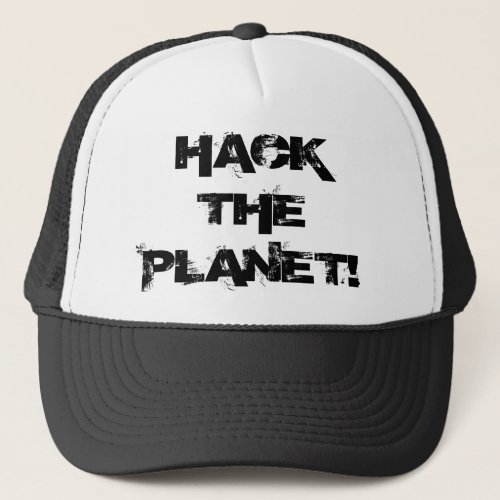 Hack the Planet hat