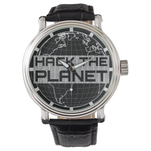 Hack the Planet Light Globe Computer Hacker Design