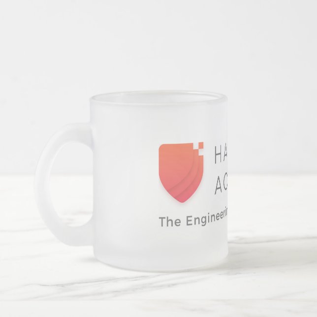Hackbright Frosted Glass Mug (Left)