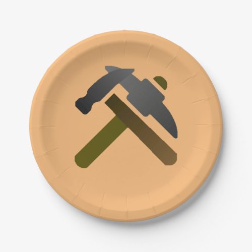 Hacke Hammer pick Paper Plates