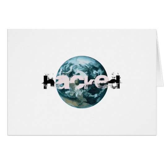 Hacked Planet Earth (Front Horizontal)