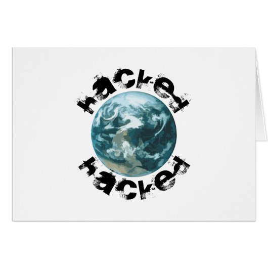 Hacked Planet Earth Cards (Front Horizontal)