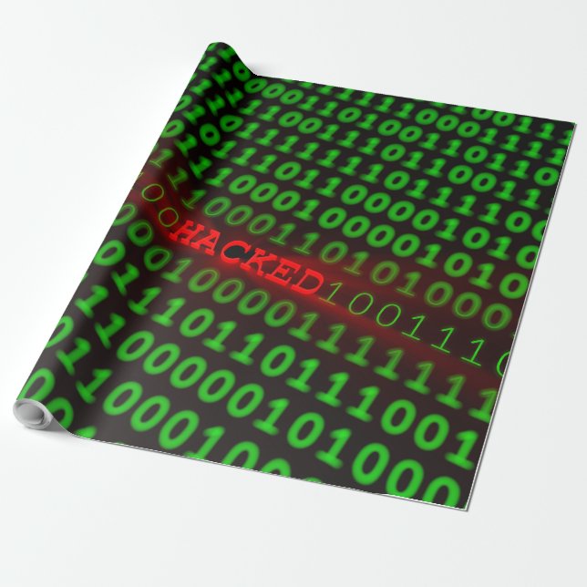 Hacked Wrapping Paper (Unrolled)