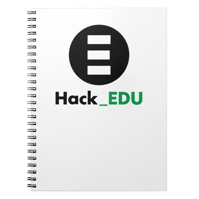 HackEDU Notebook (Front)