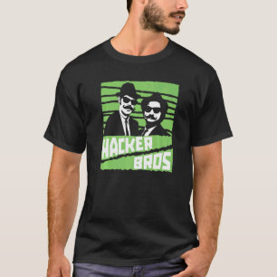 Hacker Bros Coder Software Engineer Programming C T-Shirt