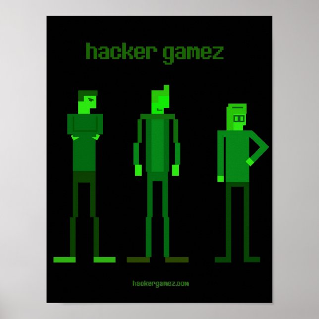 Hacker Gamez Poster (Front)