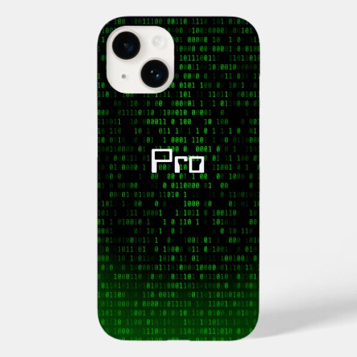 Hacker geek nerd gamer dev it guy cool looking  Case_Mate iPhone 14 case