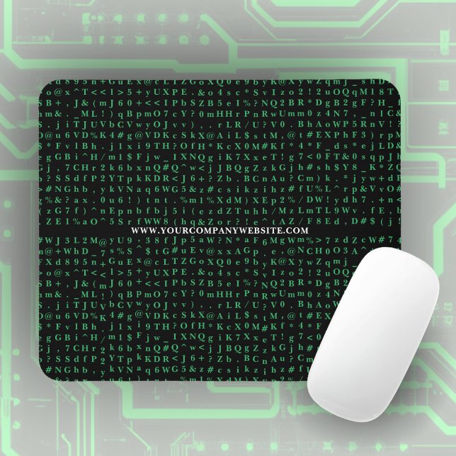 Hacker geek programmer nerd mousepad (Creator Uploaded)