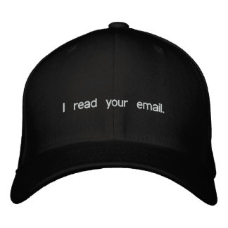 Hacker Hat - I read your email