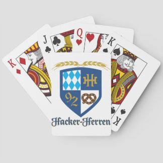 Hacker Herren playing cards