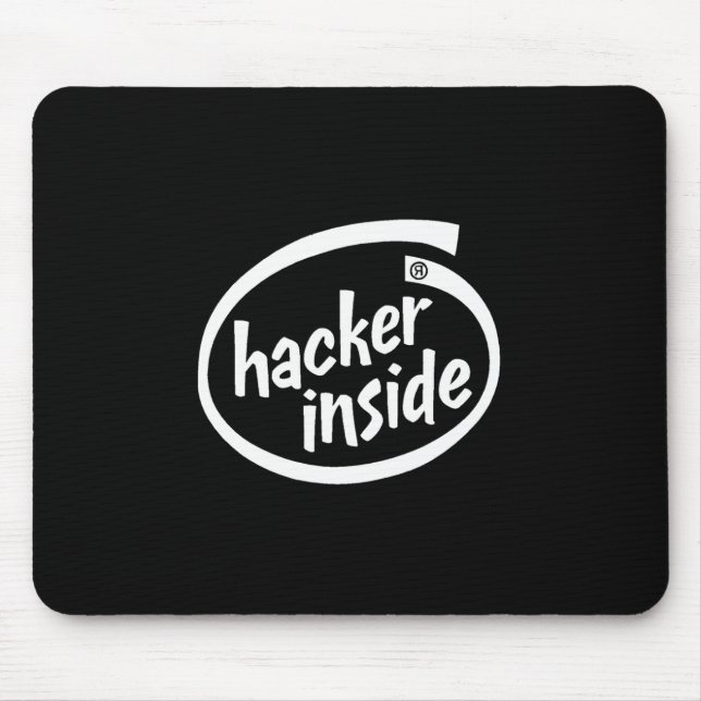 Hacker Inside Mouse Pad (Front)