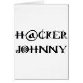 hacker johnny cards (Front)