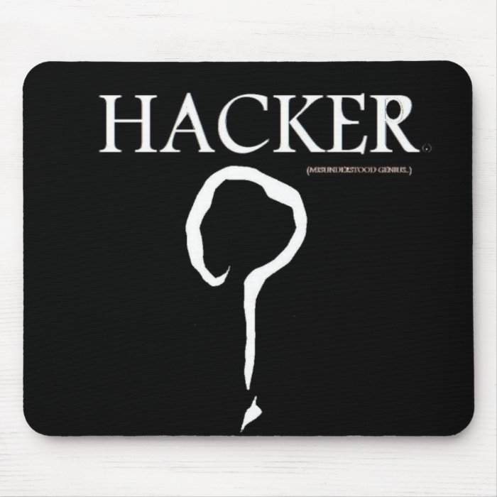 Hacker (misunderstood genius) mouse mat