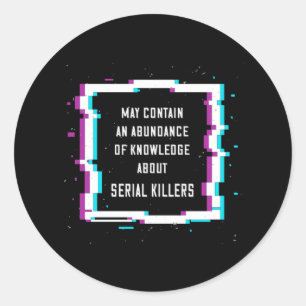 Hacker Sayings Classic Round Sticker