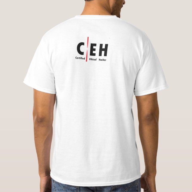 Hacker T-Shirts CEH (Back)