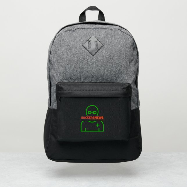 Hackers News Backpack  (Front)