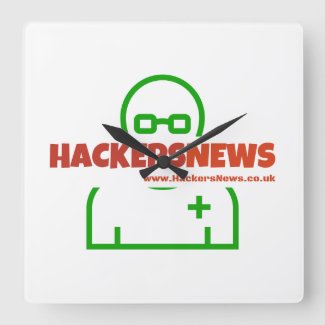 Hackers News Clock With Our Website