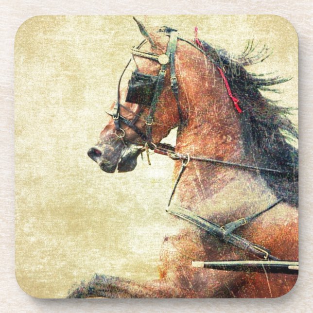 Hackney Pony Drink Coaster (Front)