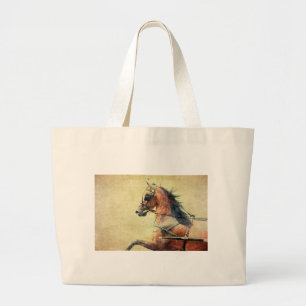 Hackney Pony Large Tote Bag