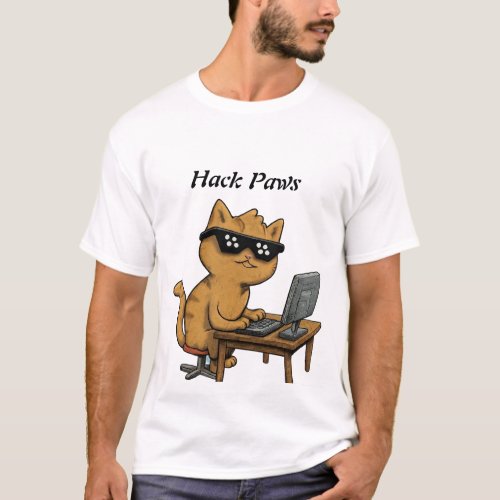 HackPaws Apparel Unleash Your Inner Cyber T_Shirt