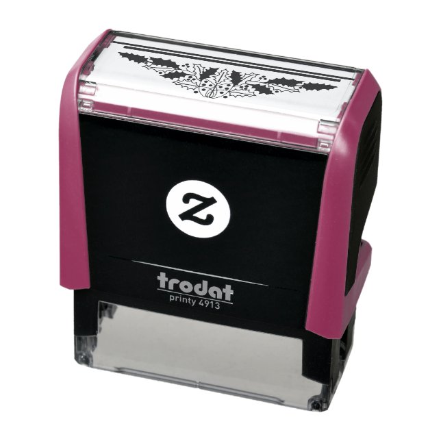 had-plant-christmas-gifts-green 2 self-inking stamp (Product)