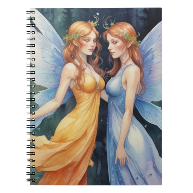 Hada de Géminis Notebook (Front)