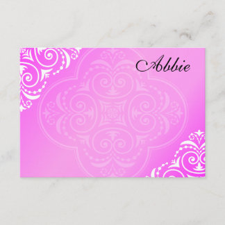 Hadassah custom Bat Mitzvah Invitation thank you