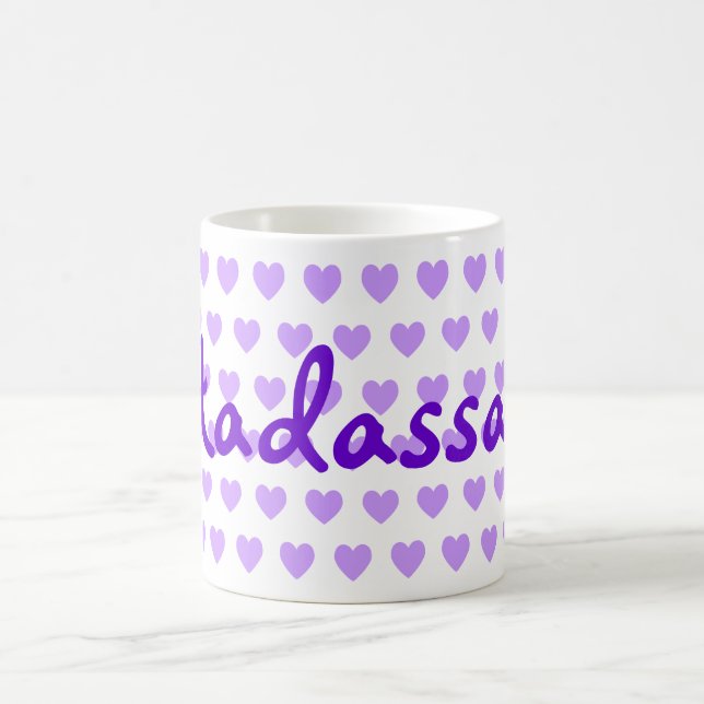 Hadassah in Purple Coffee Mug (Center)