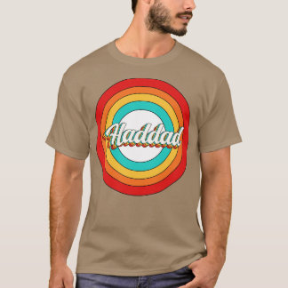 Haddad Name Shirt Vintage Haddad Circle