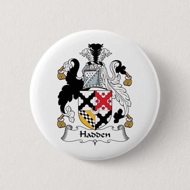 Hadden Family Crest Button (Front)