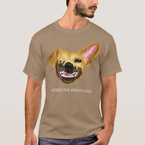 Haddie the Pirate Dog T_Shirt