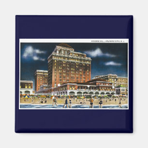 Haddon Hall, Atlantic City, New Jersey Magnet
