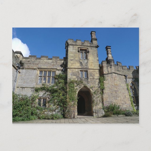 Haddon Hall Postcard (Front)