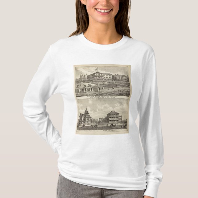 Haddon House and Kaighn and Gurney residences T-Shirt (Front)