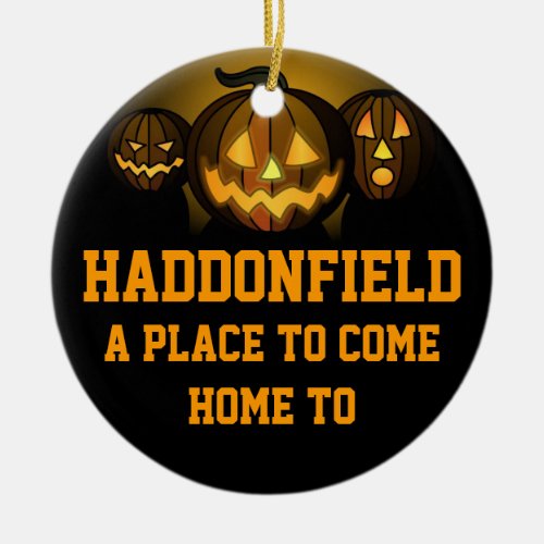 Haddonfield Ceramic Ornament