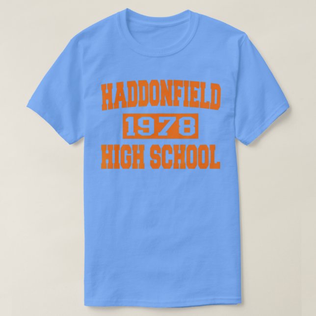 Haddonfield High School Halloween 1978 Spooky Scar T-Shirt (Design Front)
