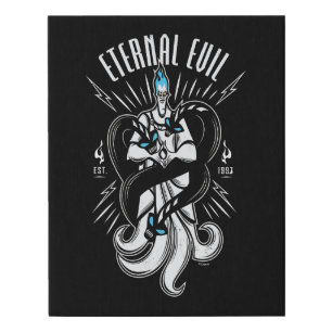Hades   Eternal Evil Faux Canvas Print