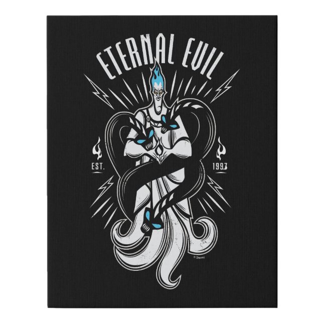 Hades | Eternal Evil Faux Canvas Print (Front)