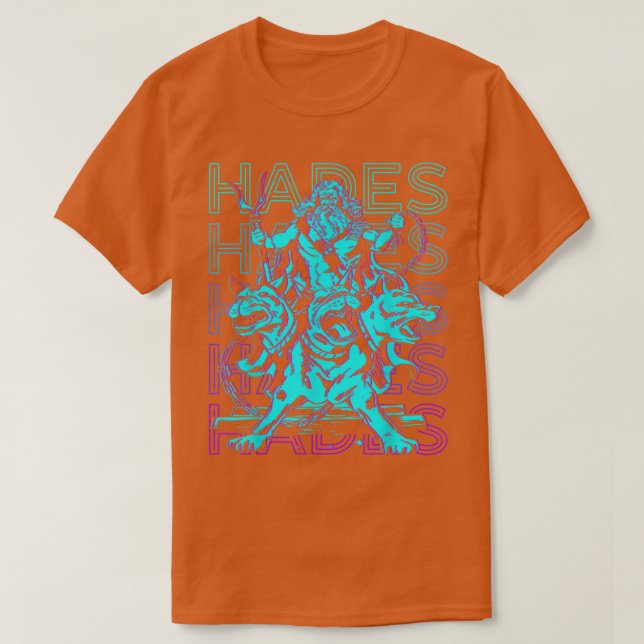 Hades Greek God Ancient Greek God Of The Underwolr T-Shirt (Design Front)
