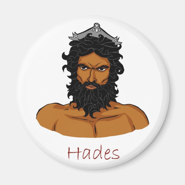 Hades - Greek God of the Afterlife Magnet (Front)