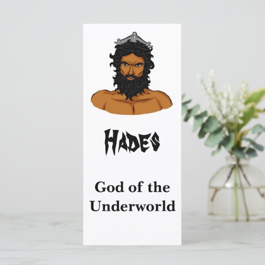 Hades information card (Standing Front)