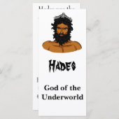 Hades information card (Front/Back)