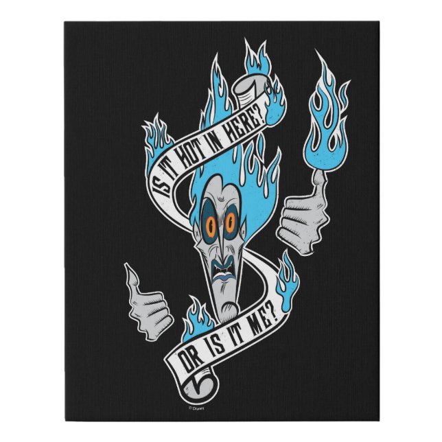 Hades | Lord of the Dead Faux Canvas Print (Front)