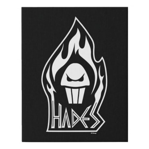 Hades  Lord of the Dead Faux Canvas Print