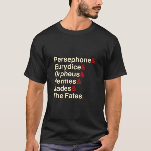 Hades Orpheus and Eurydice T Musical Theatre   T_Shirt