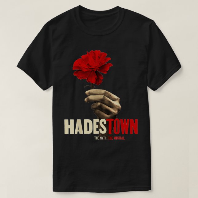 Hadestown Flower Merch Hadestown Flower Pullover  (Design Front)