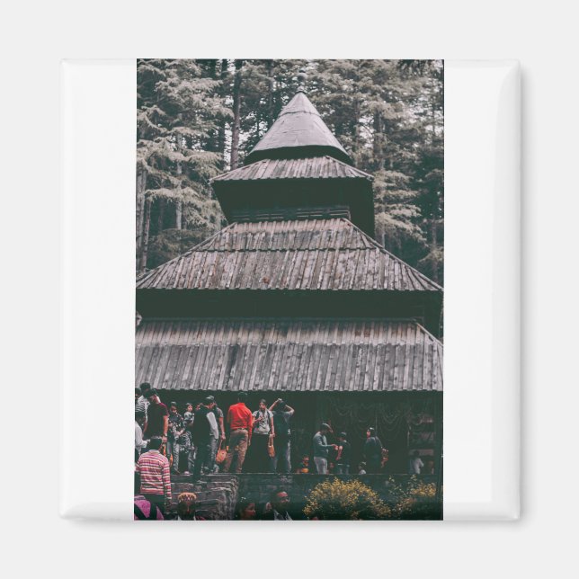 hadimba temple of manali magnet (Front)