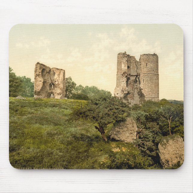 Hadleigh Castle, Southend-on-Sea, Essex, England Mouse Pad (Front)